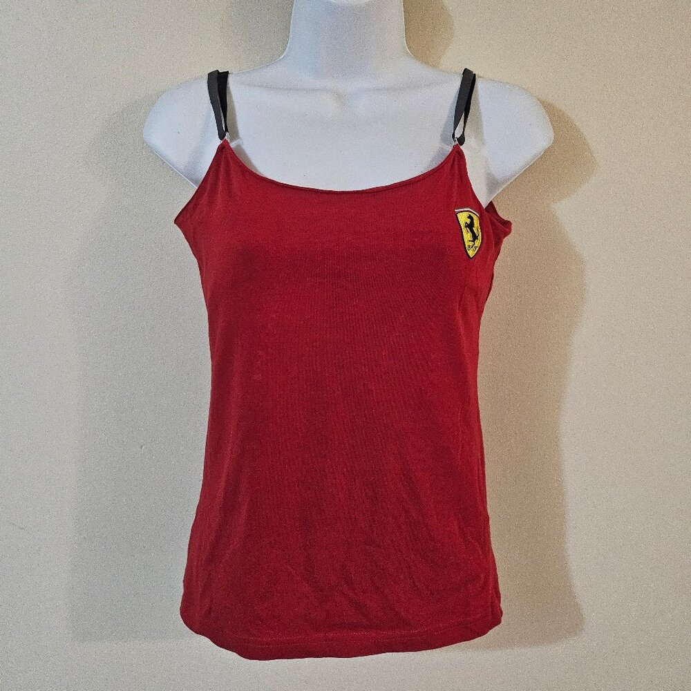 Ferrari Women's Red Tank Top - Size Small
